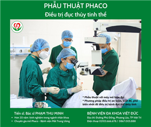 Tặng 10 ca phẫu thuật Phaco miễn phí điều trị đục thủy tinh thể