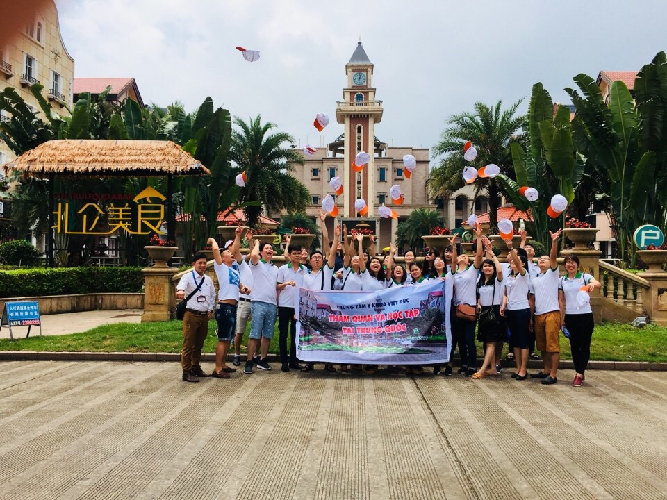 Trung tâm Y khoa Việt Đức tổ chức tham quan & học tập tại Trung Quốc